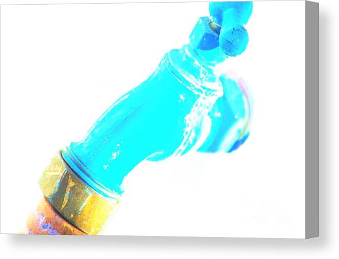 Faucet Canvas Print featuring the photograph Spigot by Merle Grenz