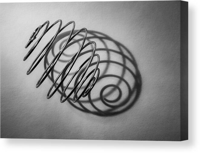 Scott Norris Photography Canvas Print featuring the photograph Spiral Shape and Form by Scott Norris