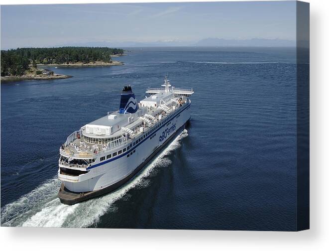 Gulf Islands Canvas Print featuring the photograph Spirit of British Columbia by Kevin Oke