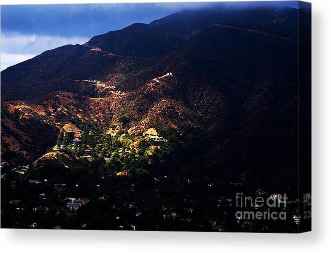 Clay Canvas Print featuring the photograph Spotlight From The Heavens by Clayton Bruster
