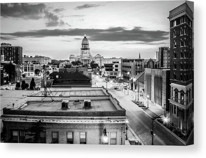 Springfield Canvas Print featuring the photograph Springfield by Tony HUTSON