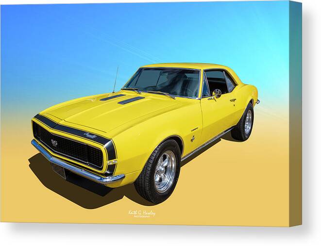 Car Canvas Print featuring the photograph Ss 350 by Keith Hawley