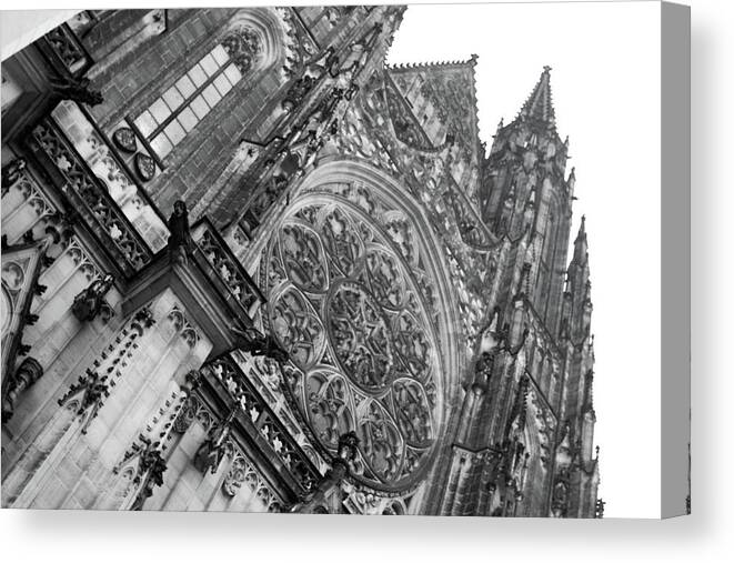 Europe Canvas Print featuring the photograph St. Vitus Cathedral 1 by Matthew Wolf