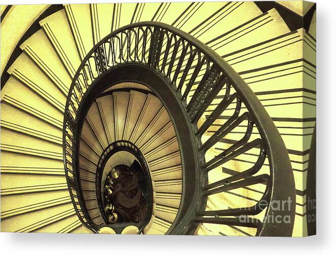 Stairway Canvas Print featuring the photograph Stairway by Steve Ondrus