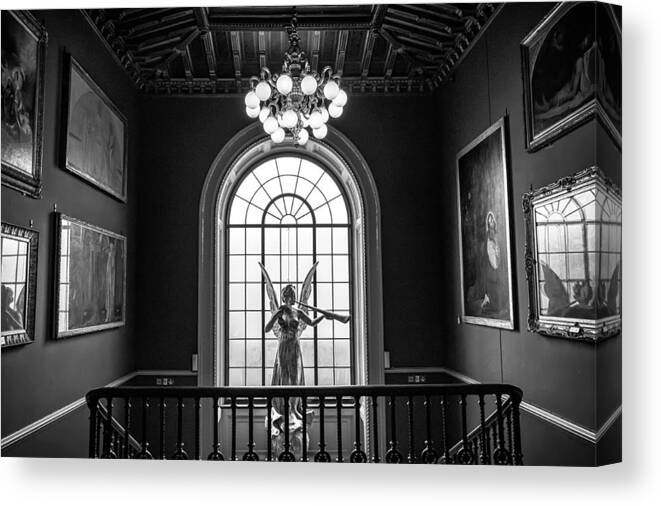 London Canvas Print featuring the photograph Stairway to Heaven by Glenn DiPaola