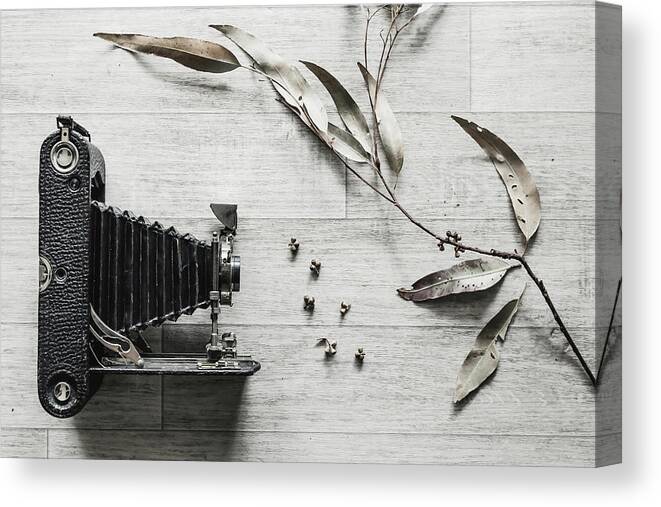 Camera Canvas Print featuring the photograph Still Life Number 1 by Keith Hawley