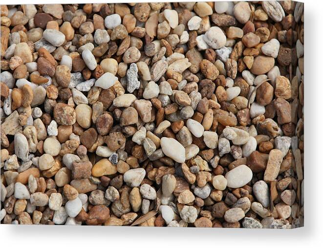Stones Canvas Print featuring the photograph Stones 302 by Michael Fryd