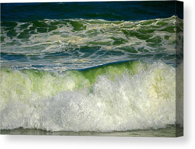 Ocean Canvas Print featuring the photograph Ocean Storm by Dianne Cowen Cape Cod Photography