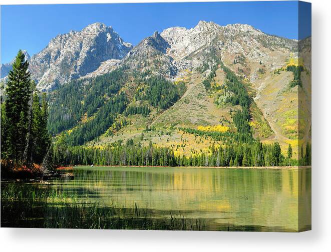 String Lake Canvas Print featuring the photograph String Lake by Greg Norrell