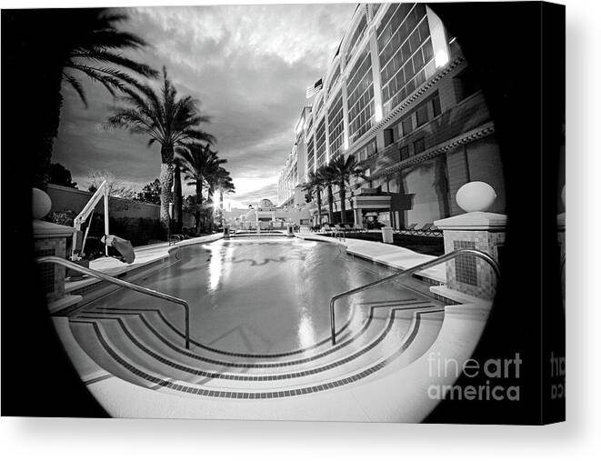  Canvas Print featuring the digital art Suncoast by Darcy Dietrich