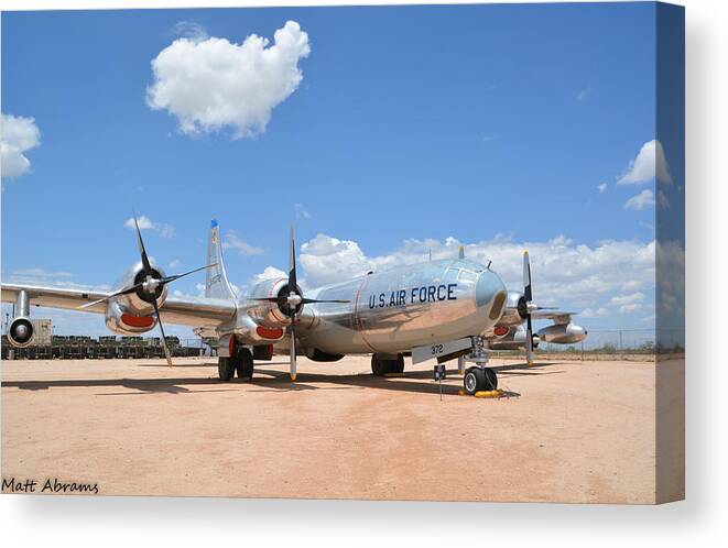 Boeing Canvas Print featuring the photograph Superfortress by Matt Abrams