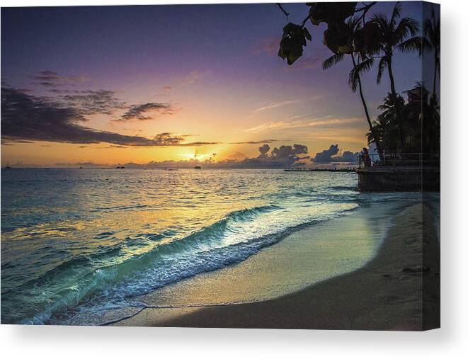 Sunset Canvas Print featuring the photograph Sweet Sunset by Joy McAdams