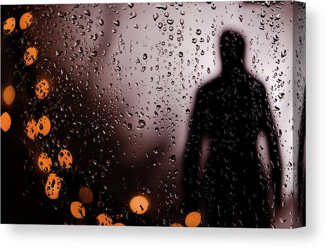 Human Form Canvas Print featuring the photograph Take Your Light With You by David Sutton