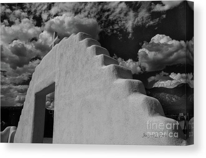 Sky Canvas Print featuring the photograph Taos #3 by Jolynn Reed