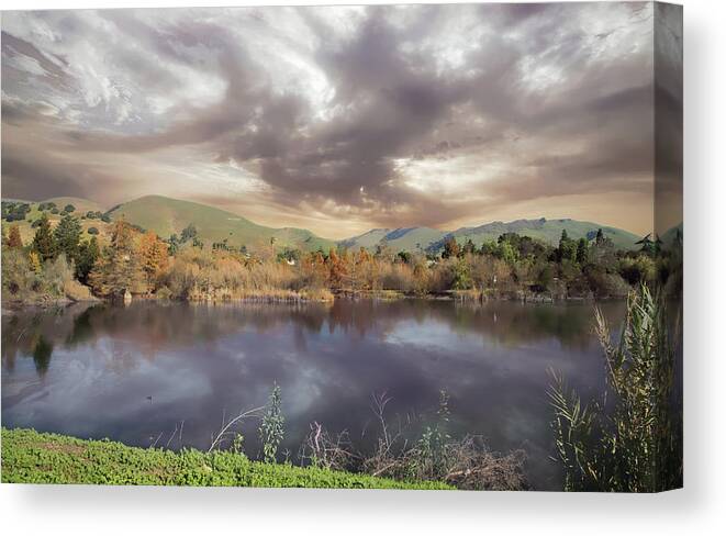 Niles Community Park Canvas Print featuring the photograph That Magic You Make by Laurie Search