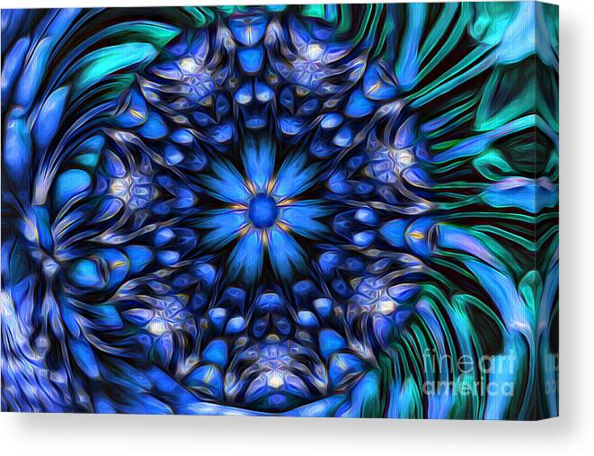 Buddhist Canvas Print featuring the photograph The Art of Feeling Centered by Mary Lou Chmura