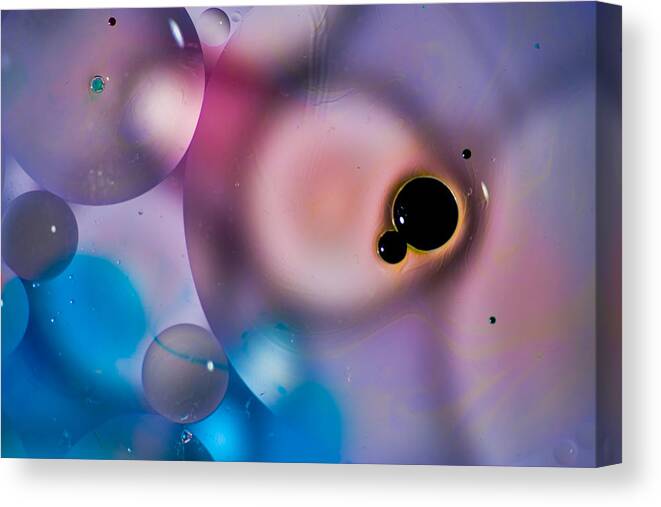 Abstract Canvas Print featuring the photograph The blob by Dave Perks