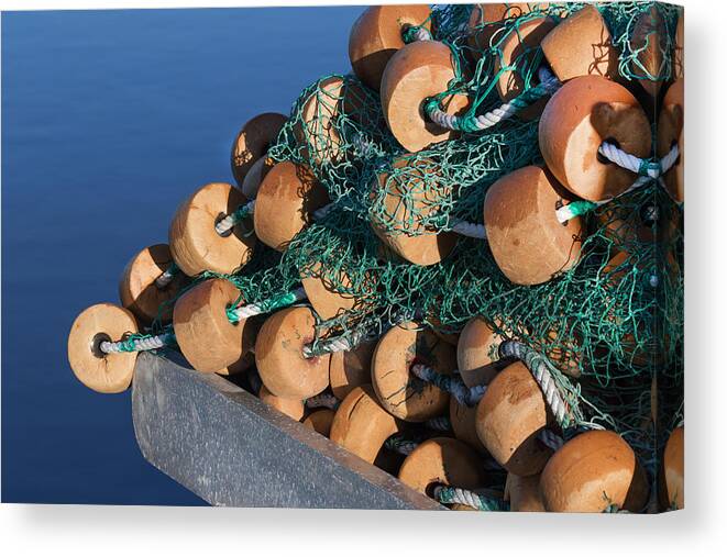 Bouy Canvas Print featuring the photograph The Bouys by Kim Hojnacki