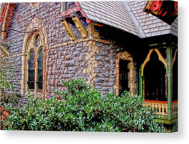 Dairy Canvas Print featuring the photograph Central Park Dairy Cottage by Sandy Moulder
