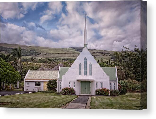 Hawaii Canvas Print featuring the photograph The Church by Jim Thompson