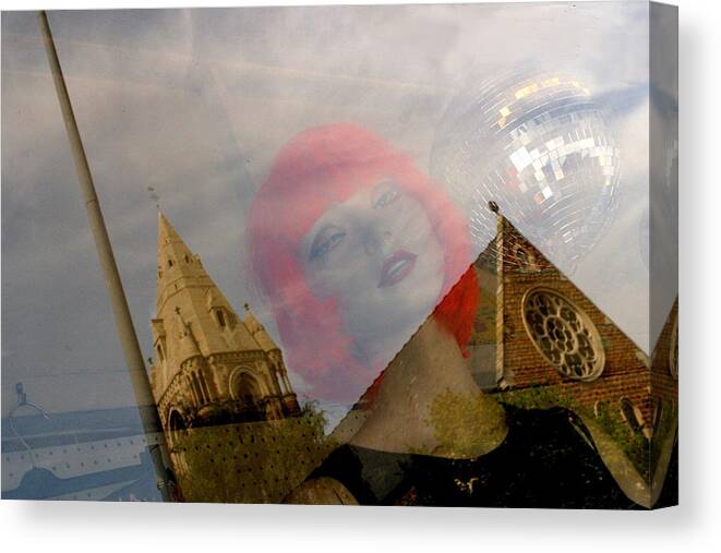 Jez C Self Canvas Print featuring the photograph The church of Janet by Jez C Self