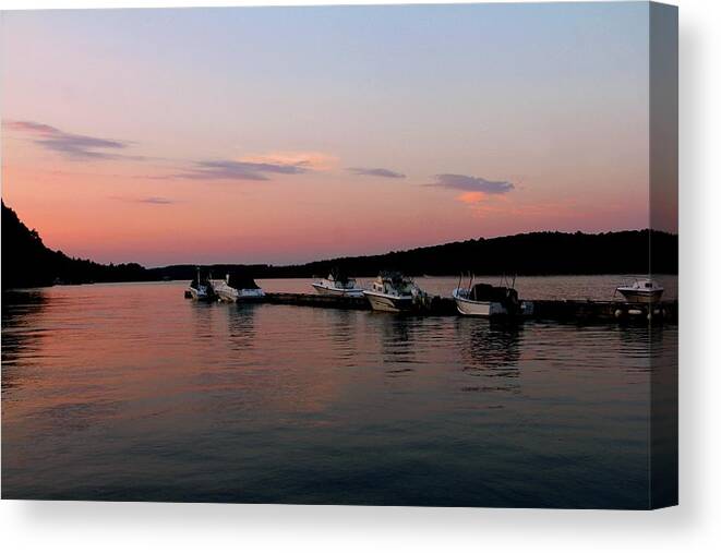 Boats Canvas Print featuring the photograph The City of Ships by Charlene Reinauer