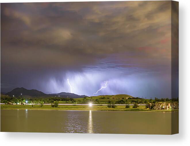 Severe Canvas Print featuring the photograph The Force Within by James BO Insogna