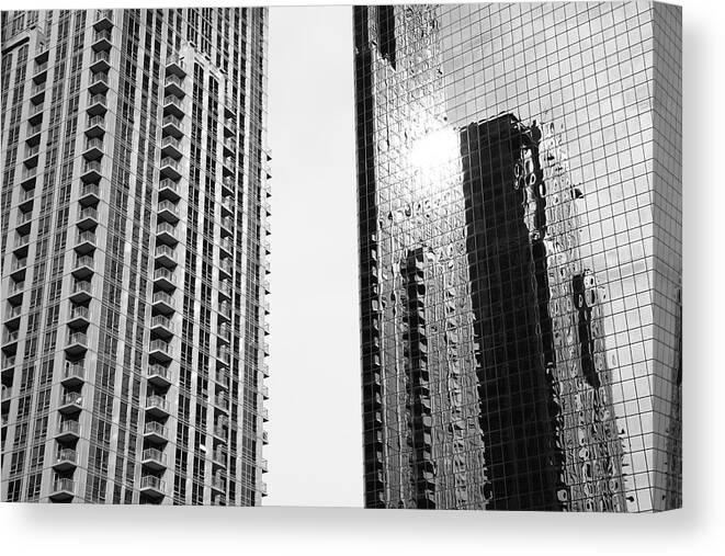 Condos Canvas Print featuring the photograph The Great Rift by Kreddible Trout