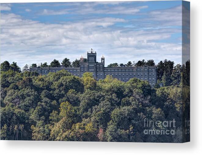 The Mount Canvas Print featuring the photograph The Mount by Rick Kuperberg Sr