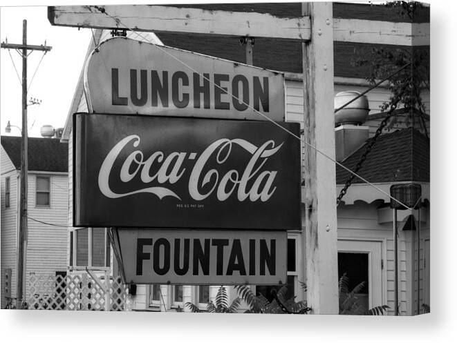 Coca Cola Canvas Print featuring the photograph The Real Thing by Jackson Pearson