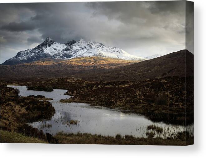 Britain Canvas Print featuring the photograph The Scottish Highlands, by Chris Smith