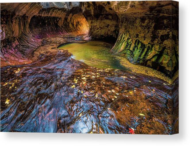 Subway Canvas Print featuring the photograph The Subway by Dave Koch