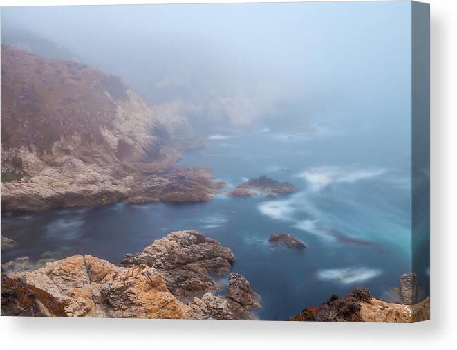 American Landscapes Canvas Print featuring the photograph The Summer Fog by Jonathan Nguyen
