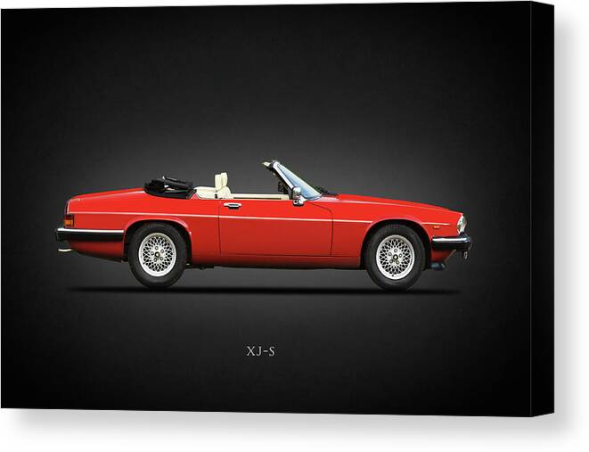 Jaguar Xjs Canvas Print featuring the photograph The V12 XJ-S by Mark Rogan