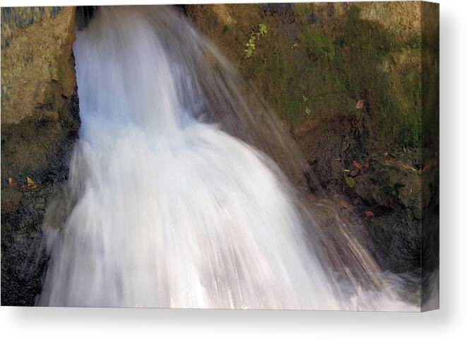 Waterfall Canvas Print featuring the photograph The Veil by Kristin Elmquist