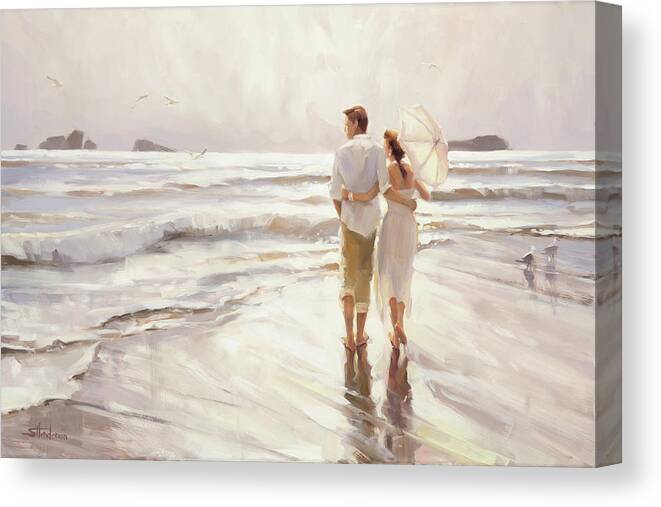 Love Canvas Print featuring the painting The Way That It Should Be by Steve Henderson
