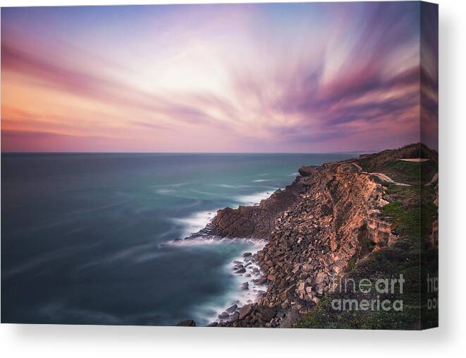 Kremsdorf Canvas Print featuring the photograph Through The Rays Of Infinity by Evelina Kremsdorf