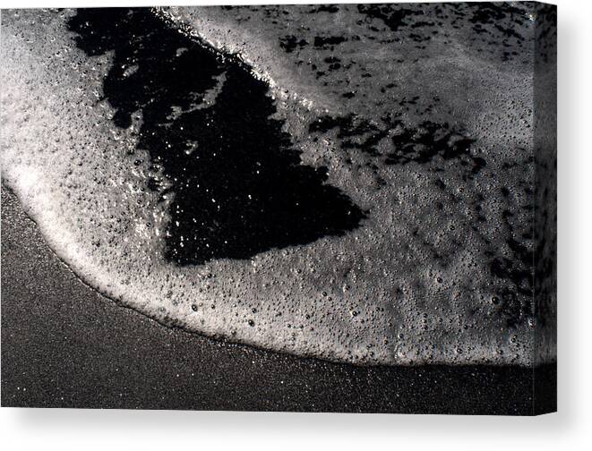 Water Canvas Print featuring the photograph Tidal wash 5 by Douglas Pike