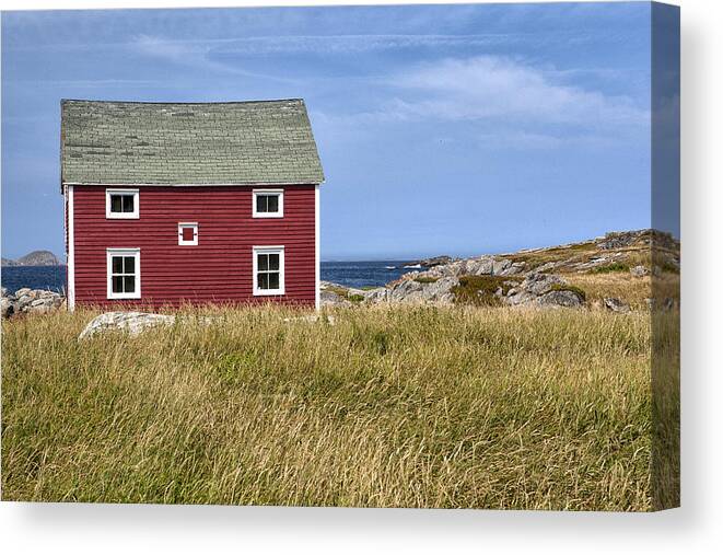 Newfoundland Canvas Print featuring the photograph Tilting by Eunice Gibb