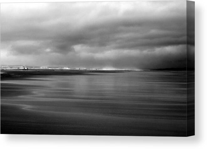 Surf Canvas Print featuring the photograph Time and Tide by Steven Crown