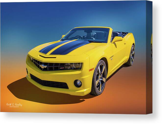 Chev Canvas Print featuring the photograph Top Down Beauty by Keith Hawley
