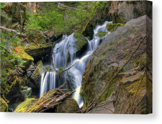 Hdr Canvas Print featuring the photograph Tranquility by Brad Granger