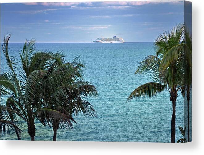 Cruise Canvas Print featuring the photograph Tropical Cruise by Frank Mari