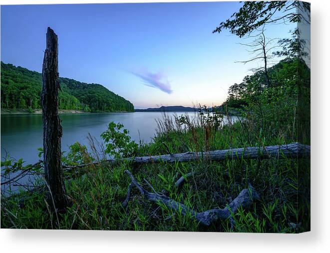 East Canvas Print featuring the photograph Twilight On The Bay by Michael Scott