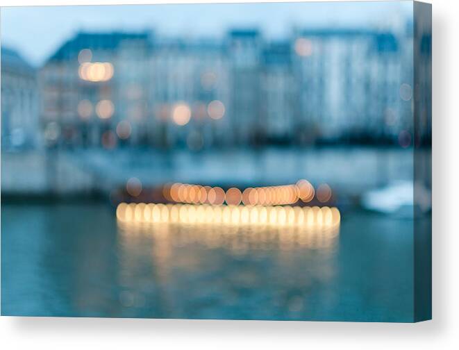 Art Canvas Print featuring the photograph Veddettes du Pont Neuf by Marcus Karlsson Sall