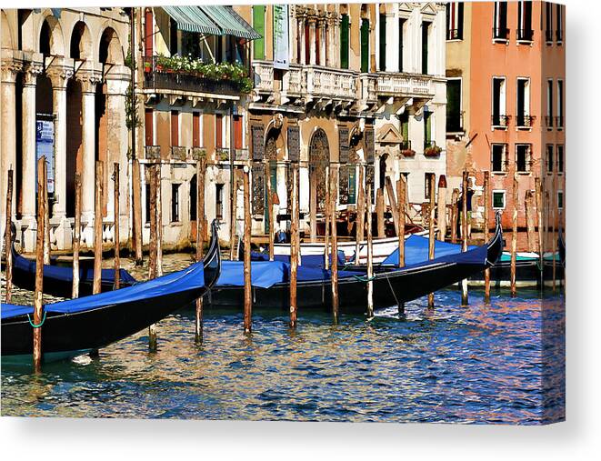 Venice Canvas Print featuring the photograph Venice Untitled by Brian Davis
