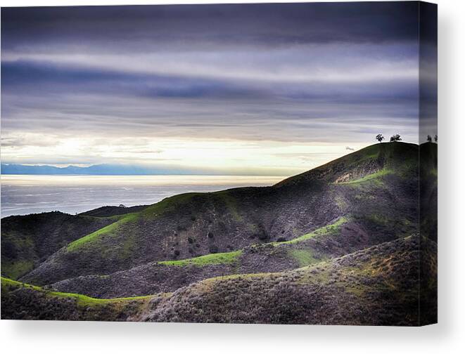 California Canvas Print featuring the photograph Ventura Two Sisters by Kyle Hanson