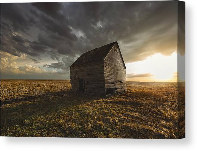#500px Canvas Print featuring the photograph Weathered by Aaron J Groen