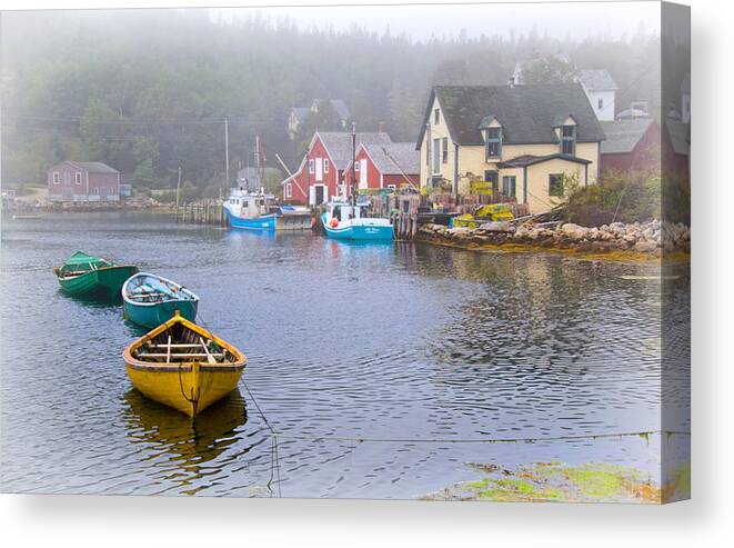West Dover Harbour Canvas Print featuring the photograph West Dover Harbour by Carolyn Derstine