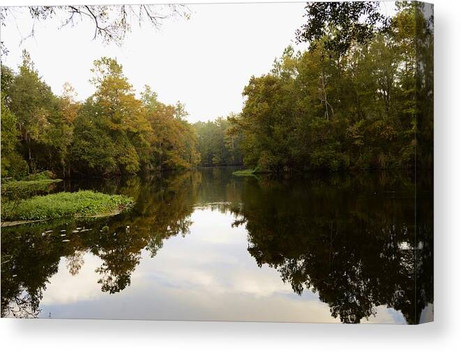 Westbound Fall Canvas Print featuring the photograph Westbound Fall by Warren Thompson